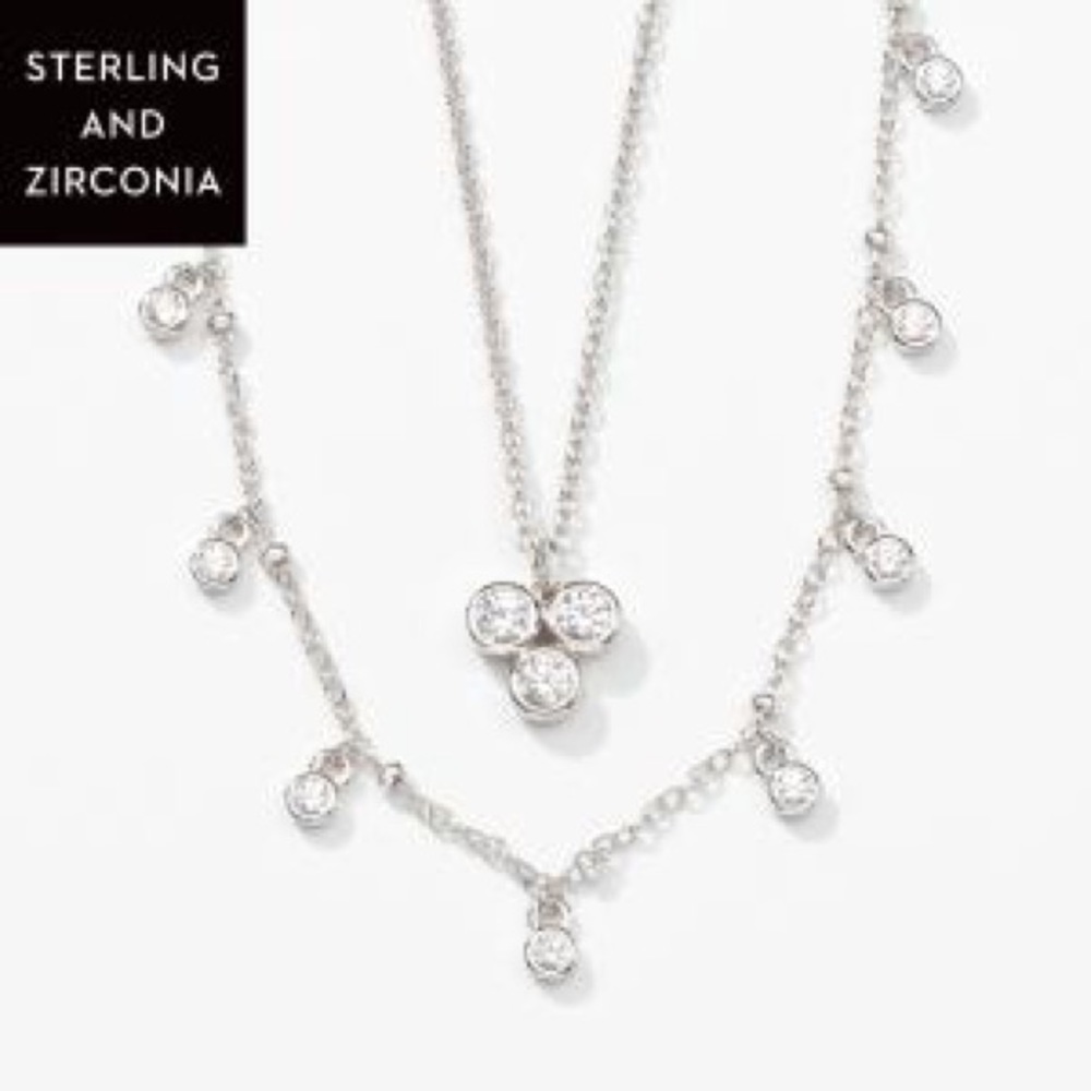 Touchstone Crystal Extra Extra Necklace New